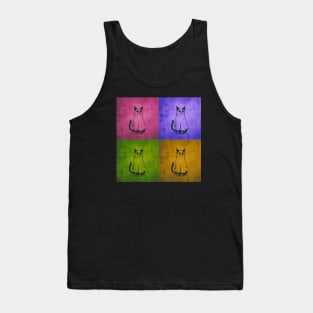 Ghost Cat- Grave! Tank Top